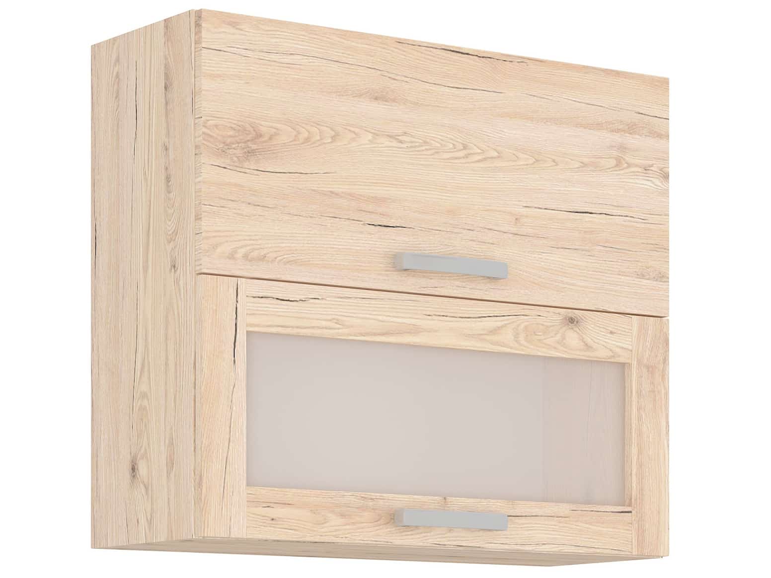 BORDEAUX, skříňka horní 80 GUS-72, dub bordeaux/ dub bordeaux