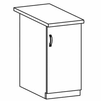 ROYAL, skříňka dolní D40 pravá, borovice norská