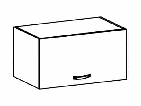 ROYAL, skříňka horní nízká G60KN, borovice norská