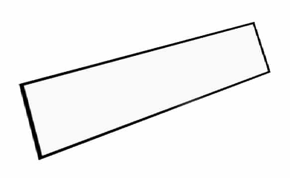 Boční sokl ke kuchyním 50 cm, bílá