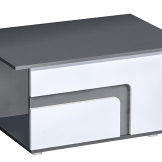 Konferenční stolek APETTITA 18, antracit/bílá