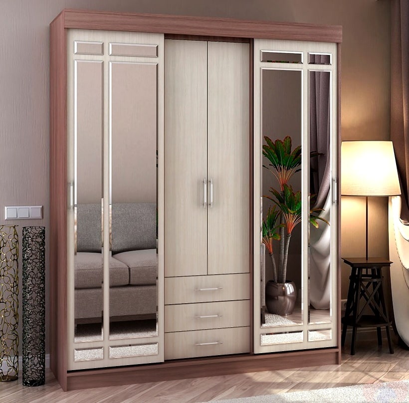 Šatní skříň FAVORIT 170, jasan šimo