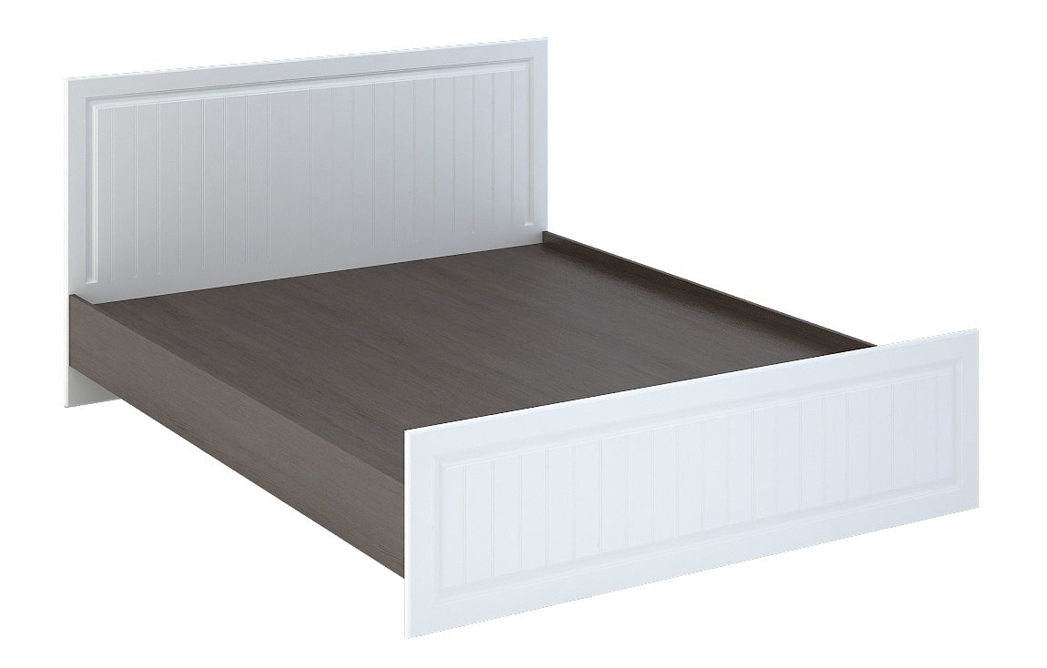 PRAGA KP-900 postel 140 cm, wenge/bílá