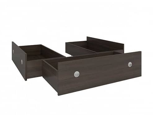 NEPO Šuplíky k posteli LOZ3S Wenge