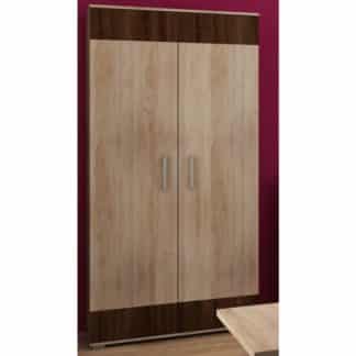 SOLAR, skříň, dub sonoma světlý/dub sonoma tmavý