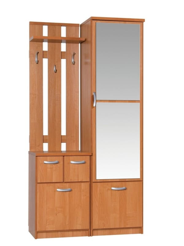 Předsíň BARCELONA 100 LUX se zrcadlem, barva: