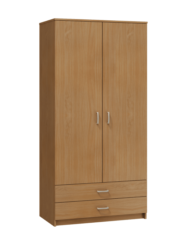 Šatní skříň 2D-2S, barva: