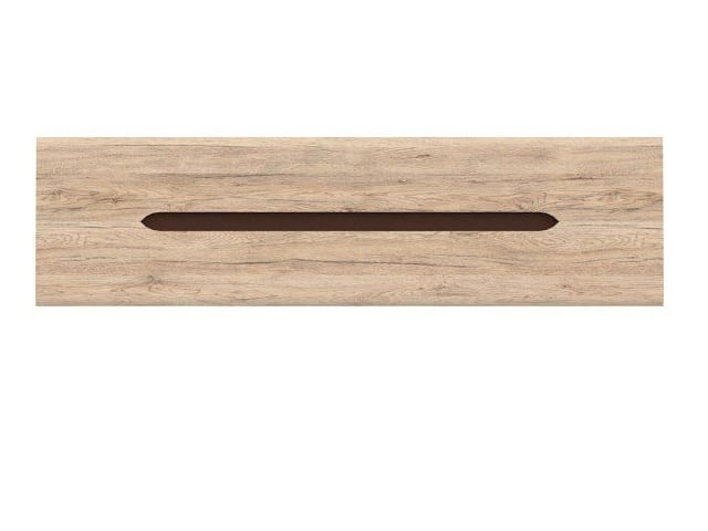 ELPASSO, závěsná skříňka SFW1K, dub san remo světlý/dub wenge hnědý