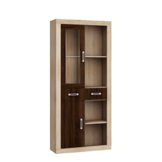 VERIN/15, regál 1DSWO, dub sonoma/dub sonoma tm.