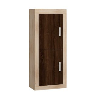 VERIN/17, regál 2D, dub sonoma/dub sonoma tm.