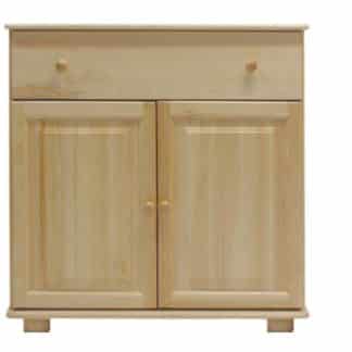 Komoda nr.46/47, masiv borovice, moření: ...