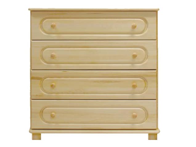 Komoda nr.5/42, masiv borovice, moření: ...