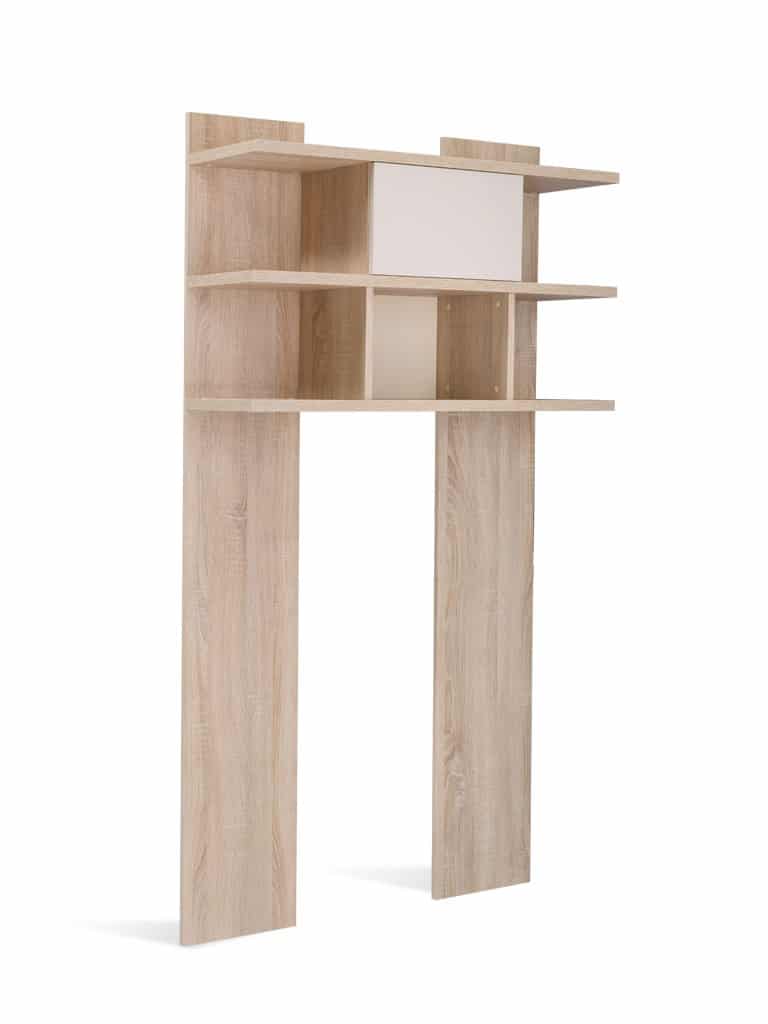 HAPPY, regál VELPOL, dub/champagne