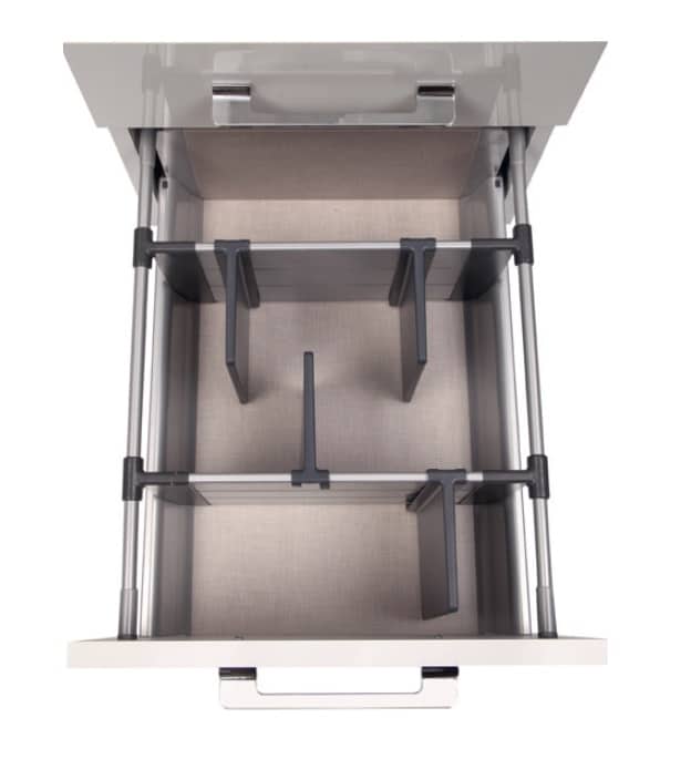 Příčný rozdělovač pro hlubokou zásuvku 40 cm