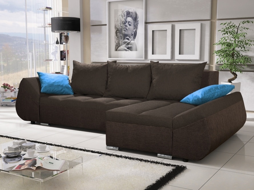 Rohová sedačka KORFU 7, šedá