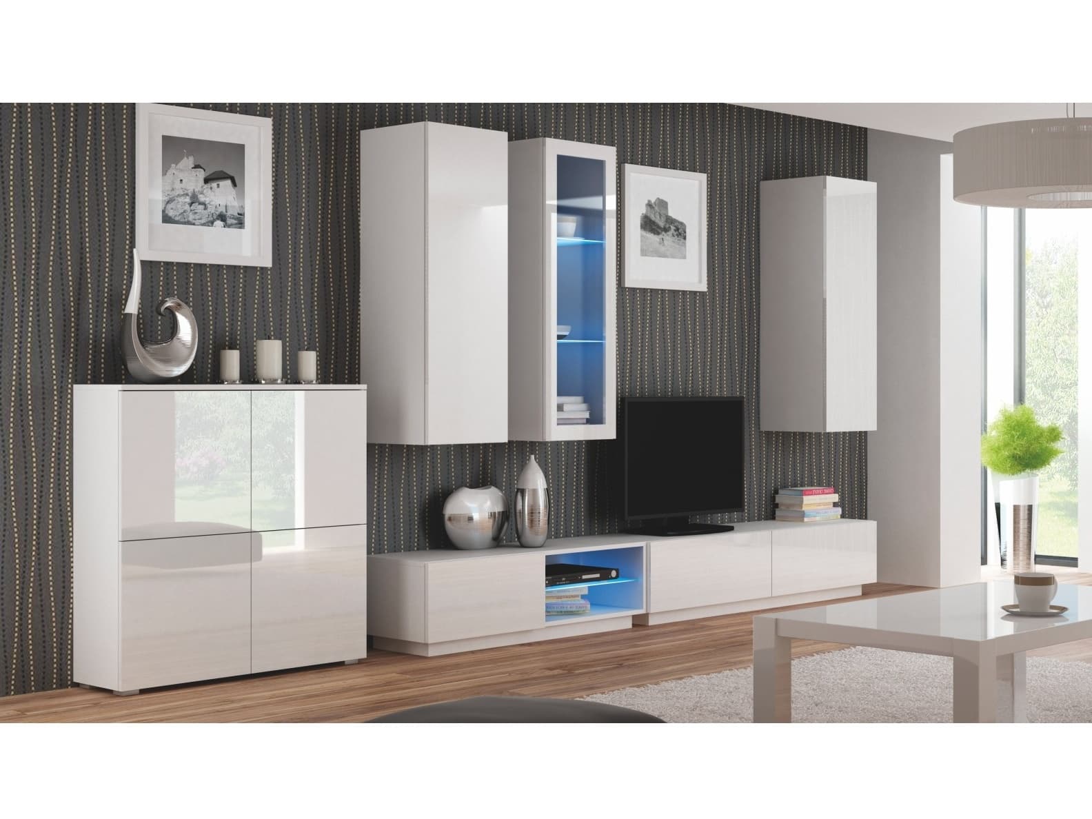 LIVO vzorová sestava 2, bílá