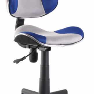 Kancelářská židle Q-G2 šedá/modrá