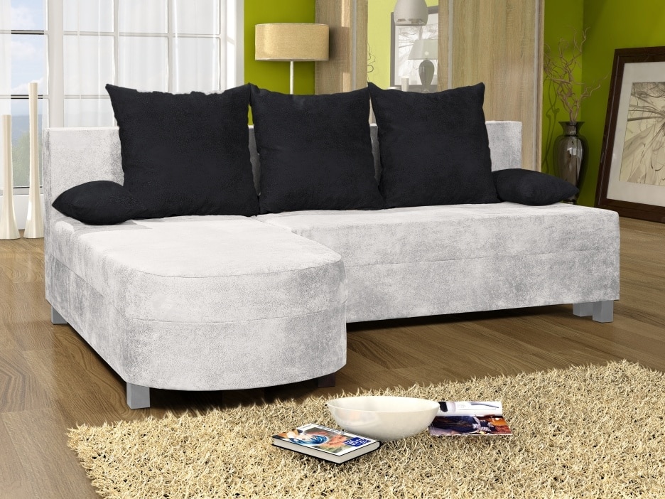 Rohová sedačka WENECJA 11, krémová látka