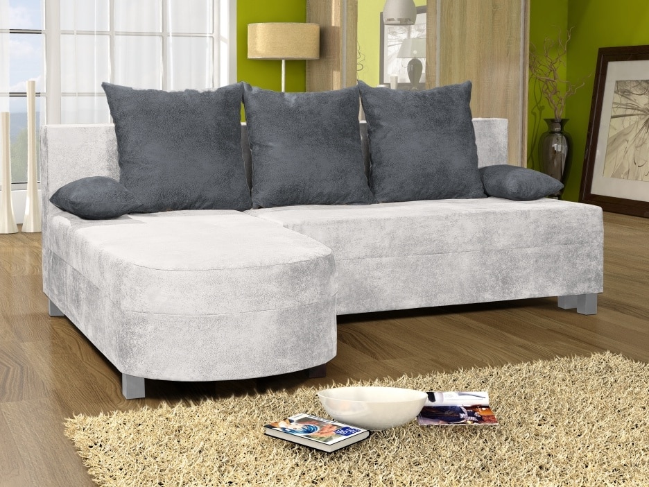 Rohová sedačka WENECJA 8, krémová látka