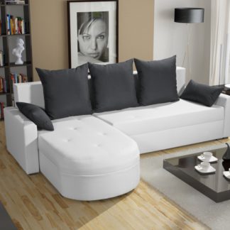 Rohová sedačka WENECJA PIK BIS 7, krémová látka