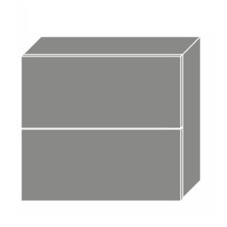 PLATINUM, skříňka horní W8B 80 AV, korpus: grey, barva: rose red