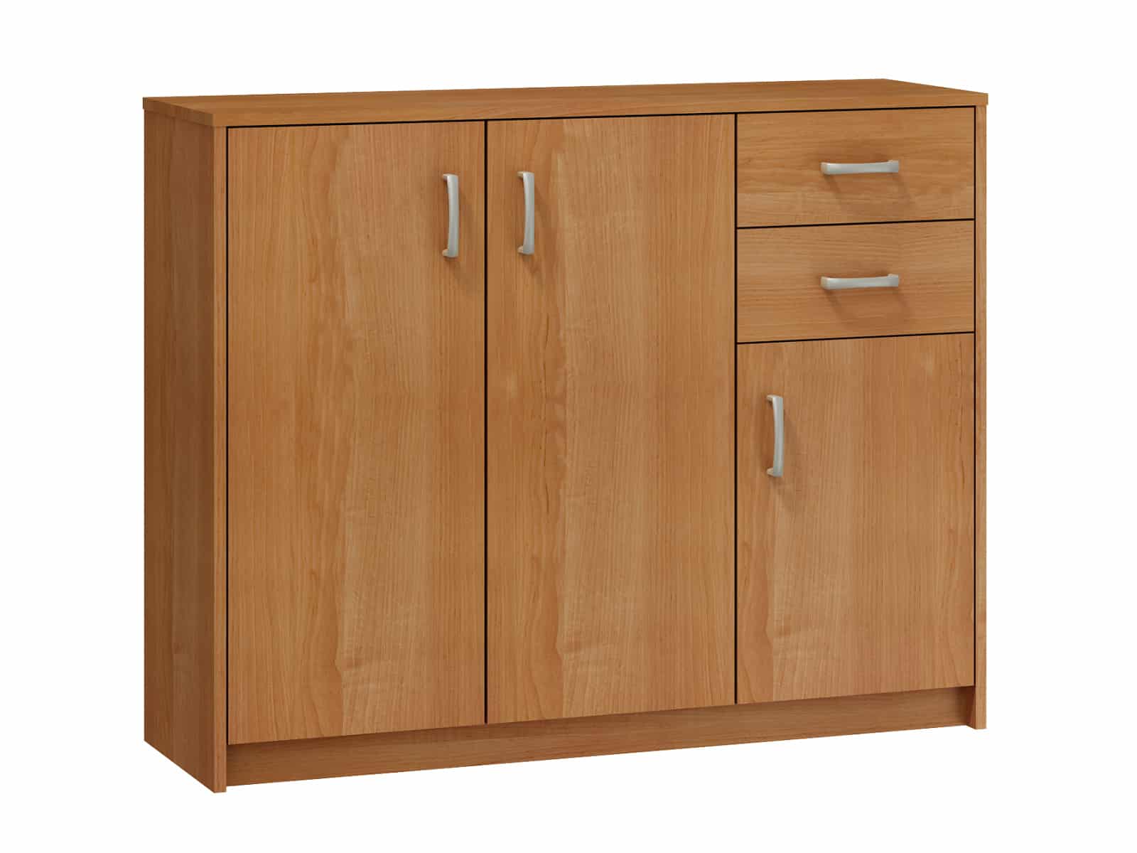 Komoda K1-3D-2S, barva: olše