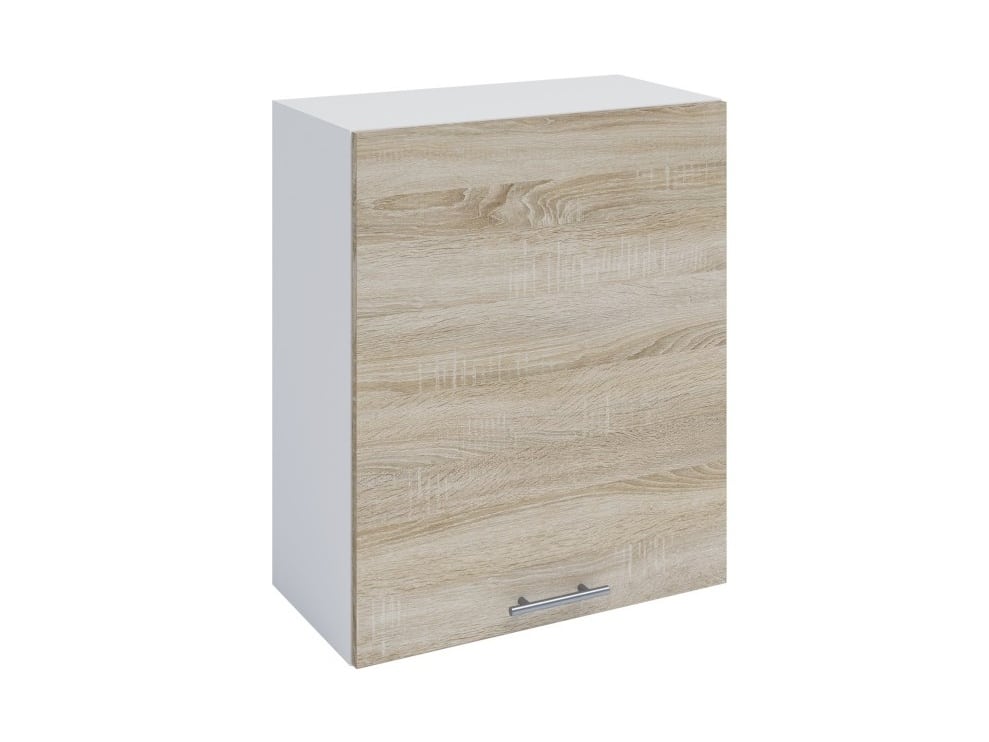 FABIANA, horní skříňka, W-60, dub sonoma/bílá