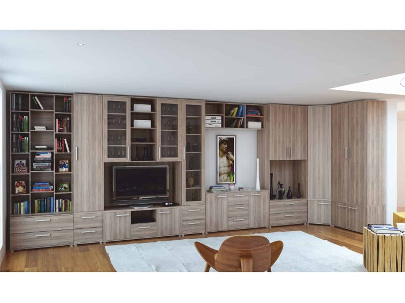 Vzorová sestava 1 DUNAJ, dub sonoma