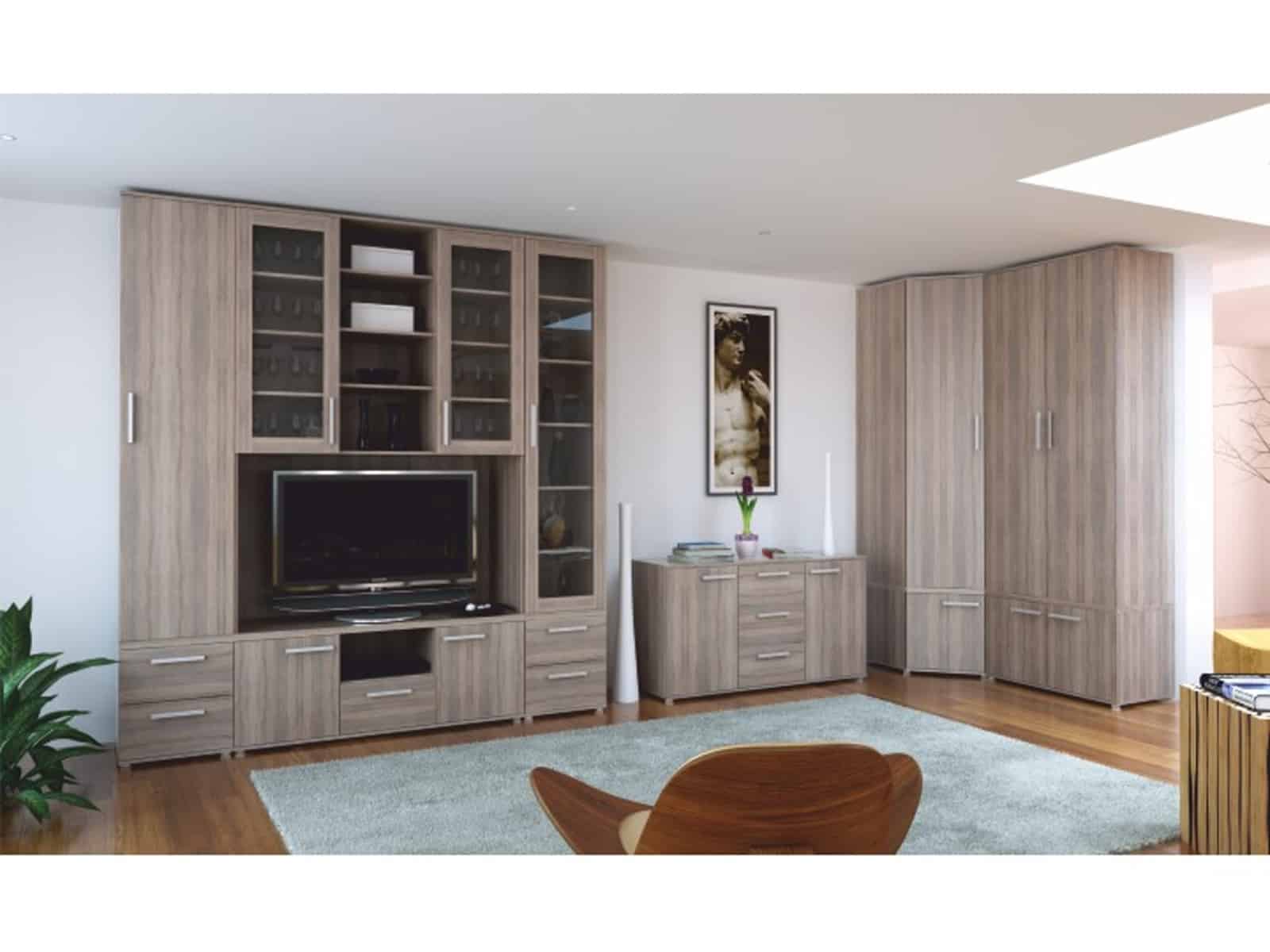 Vzorová sestava 3 DUNAJ, dub sonoma