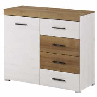 Komoda FALCO FK100, borovice andersen/dub riviera