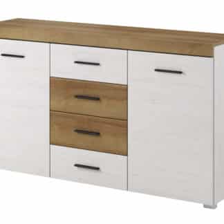 Komoda FALCO FK150, borovice andersen/dub riviera