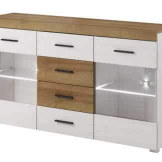 Komoda FALCO FKWT150, borovice andersen/dub riviera