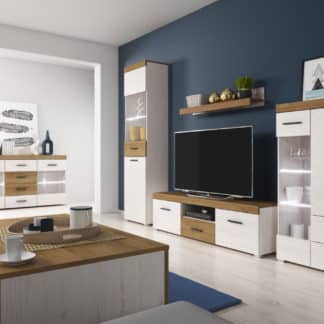 FALCO obývací pokoj, borovice andersen/dub riviera