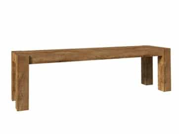 NEVADA lavice LW, dub lefkas