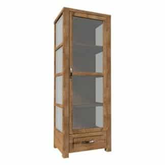 NEVADA vitrína W1D, dub lefkas