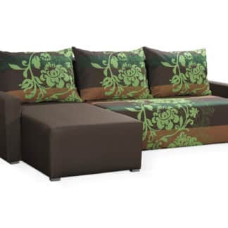 Rohová sedačka ESPANA BIS 4, hnědá