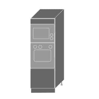 EMPORIUM, skříň pro vestavbu D5AM/60/154, korpus: bílý, barva: light grey stone