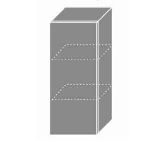 EMPORIUM, skříňka horní W2 30, korpus: bílý, barva: light grey stone