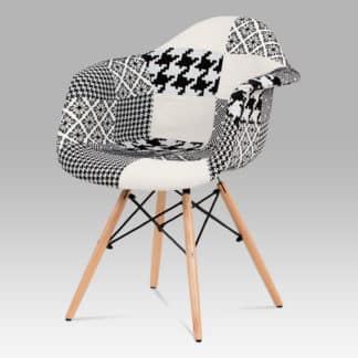 Jídelní židle CT-756 PW2, patchwork/masiv buk <br>