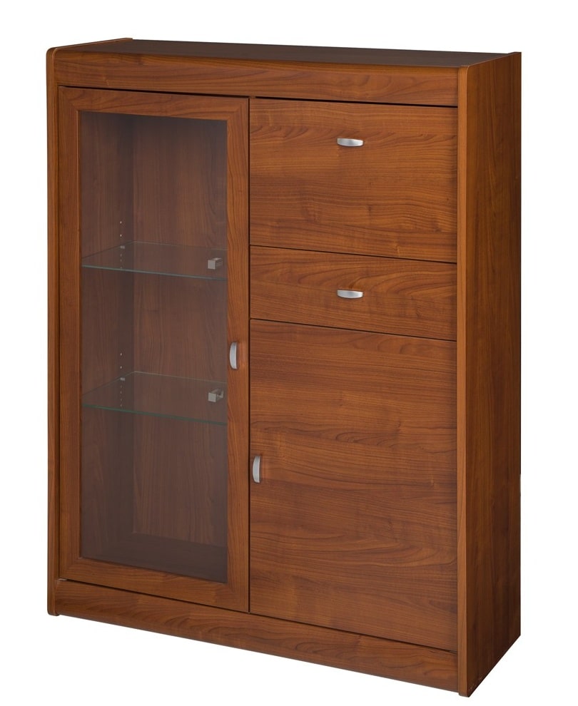 DOVER 16 komoda s barem, višeň primavera