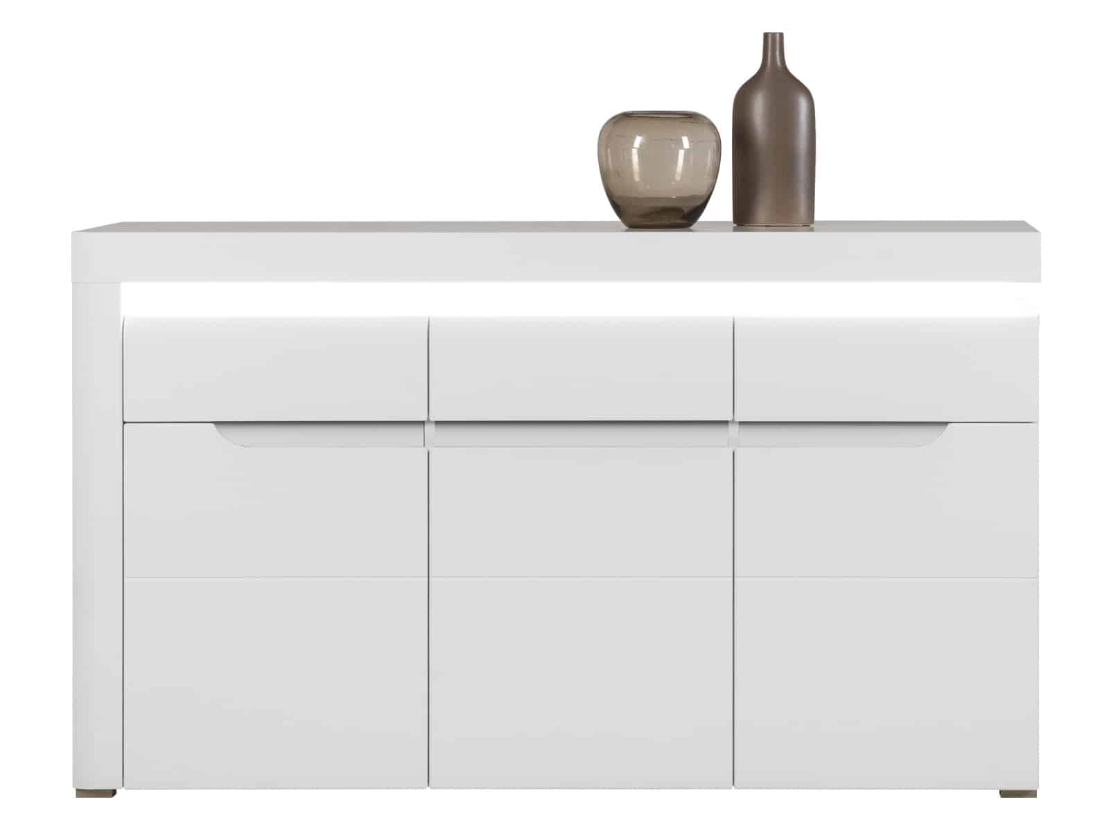 IM4 - Komoda IRMA IM4, bílý vysoký lesk