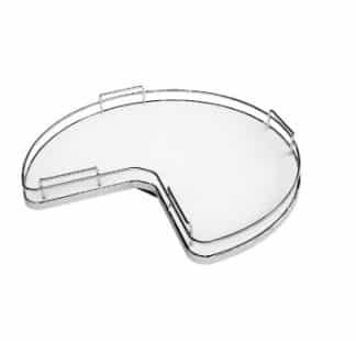 Výsuvná police NUVOLA 3/4 kola, bílá