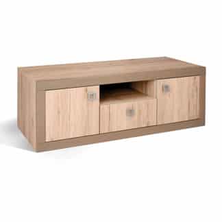TV stolek WOOD, dub san remo/latte