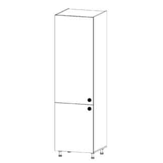 PROWANSJA vysoká skříňka pro vestavnou lednici D60ZL levá, borovice andersen