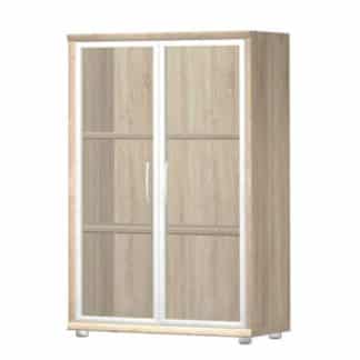 POINT vitrína J5, dub bardolino