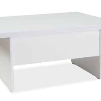 Jídelní/konferenční stůl COSTA A rozkládací, bílá