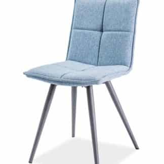 Jídelní čalouněná židle DARIO, modrá