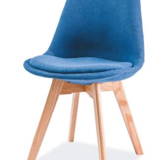Jídelní židle DIOR, dub/modrá