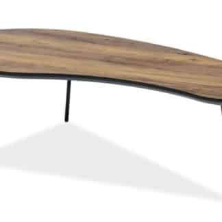 Konferenční stolek ENVO A, ořech/černá