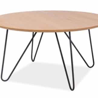 Konferenční stolek GRENA B. dub/černá